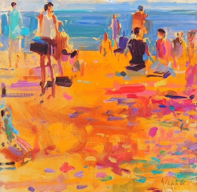 On the Beach at Cannes