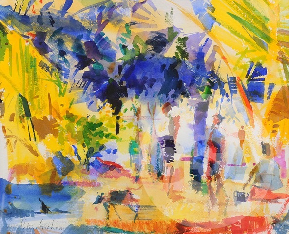 Street Market, Tahiti